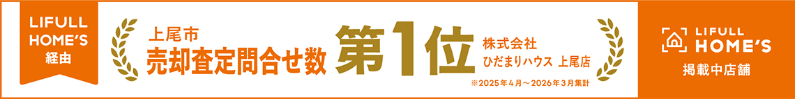 上尾市　売却査定問合せ数第１位　株式会社ひだまりハウス　上尾店